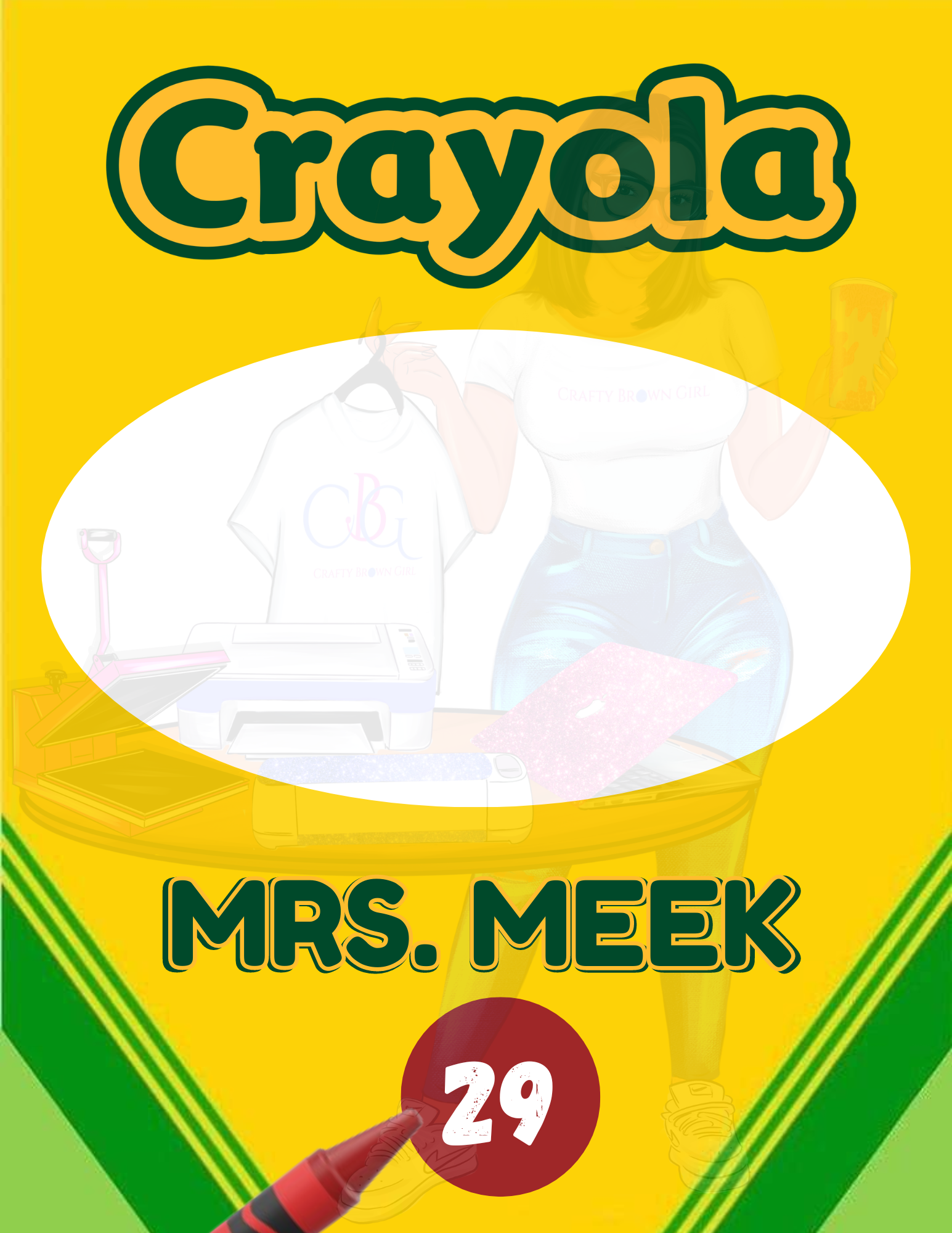 Custom Crayola-Inspired Digital Templates - Perfect for DIY Parties, Invitations & Crafts