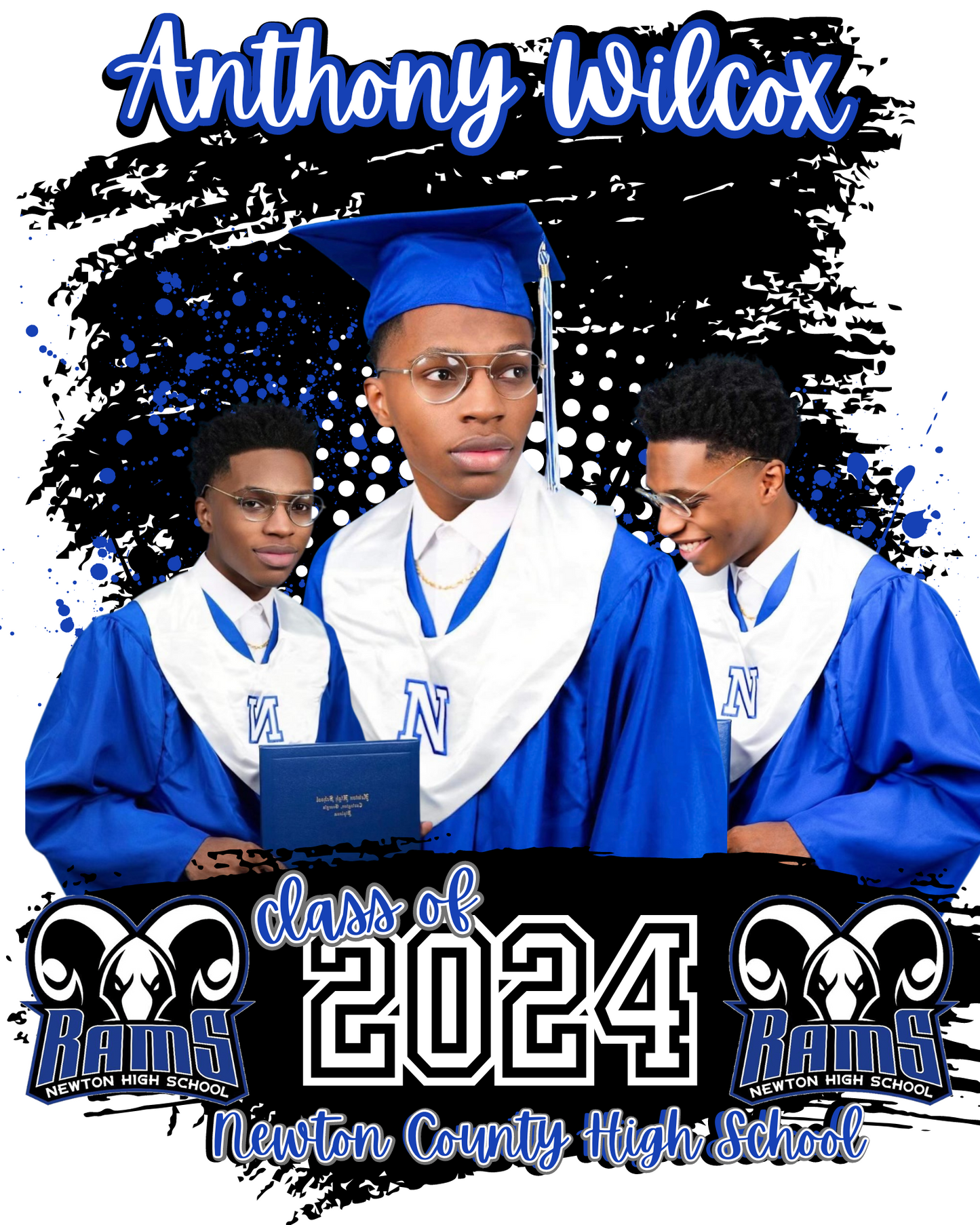 "Customizable Graduation Shirts – Personalize your graduation look with editable designs for a unique and stylish celebration. Perfect for marking your special day. Shop now at Crafty Brown Girl's Shopify store!"