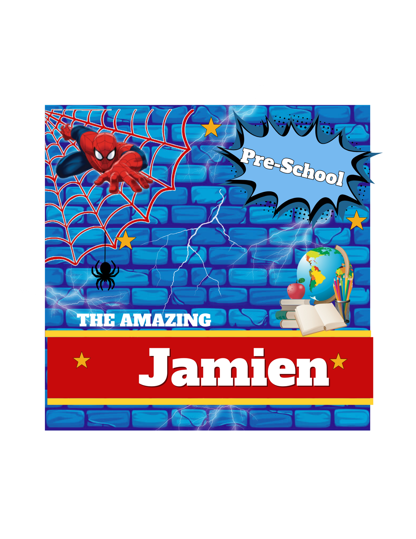 Editable Monster Jam Template