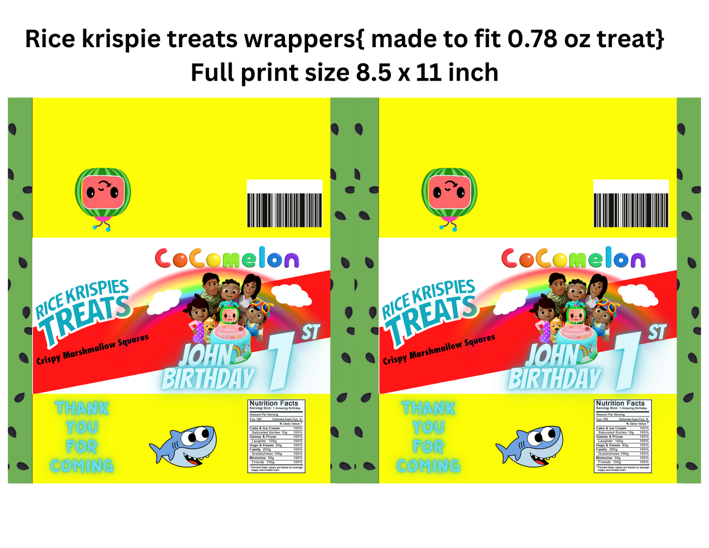COCO Melon Party Favor Bundle