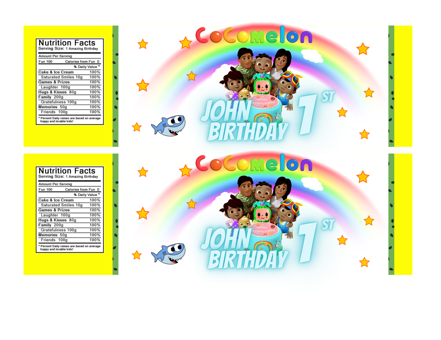 COCO Melon Party Favor Bundle