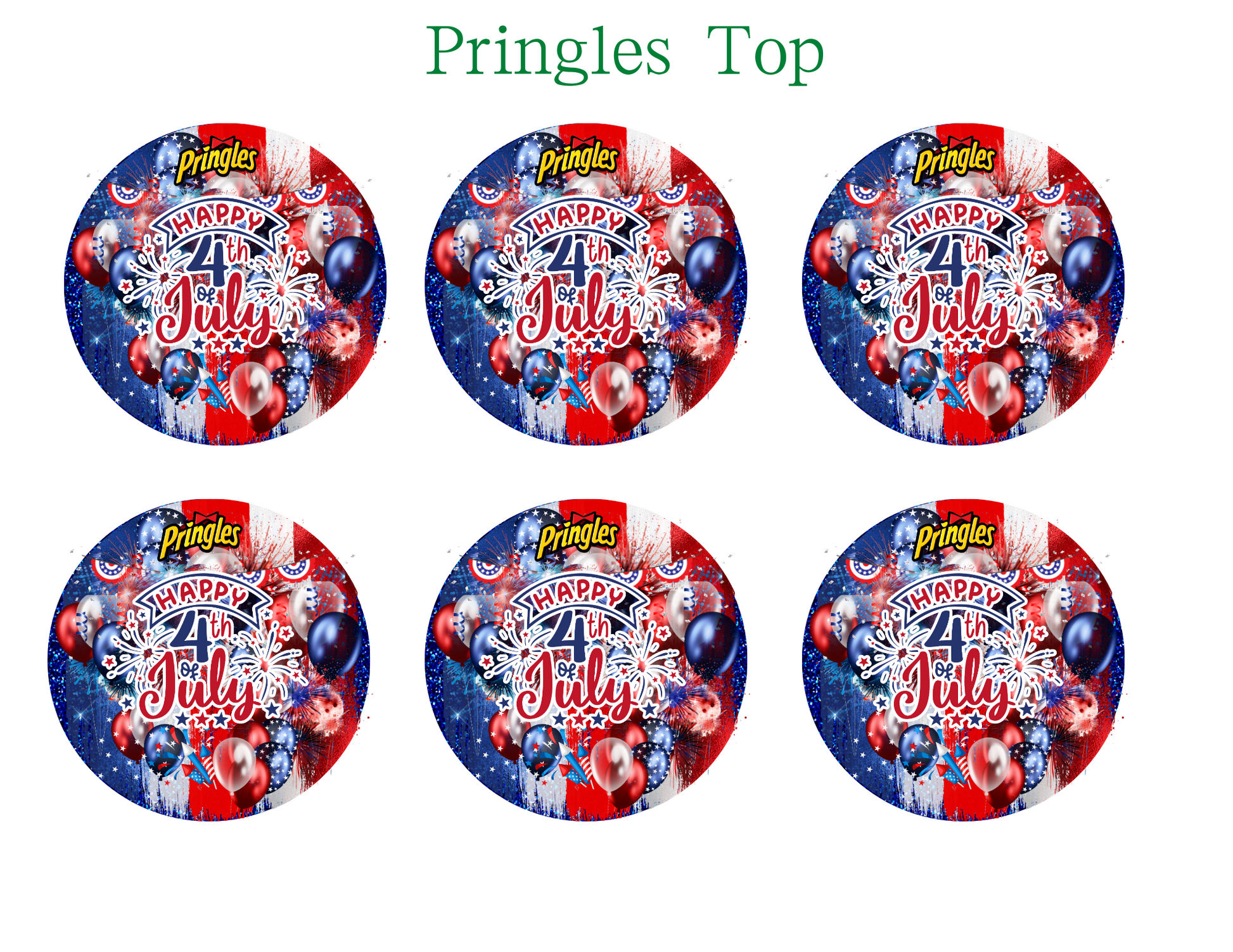 July Fourth Editable Party Favor Bundle