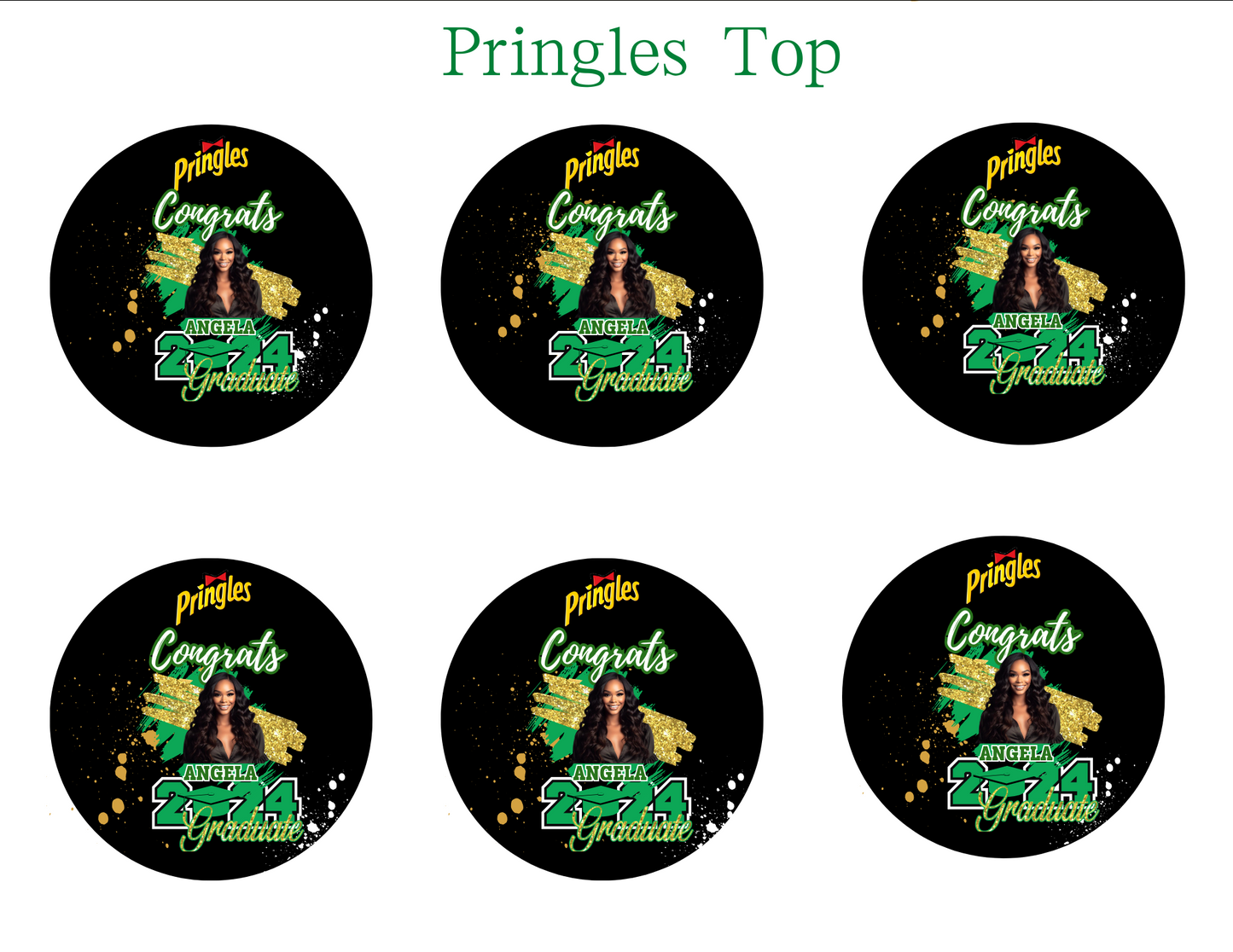 "Personalized Graduation Party Favors – customizable and editable designs to make your graduation memorable. Enhance your celebration with unique touches. Shop now at Crafty Brown Girl's Shopify store."