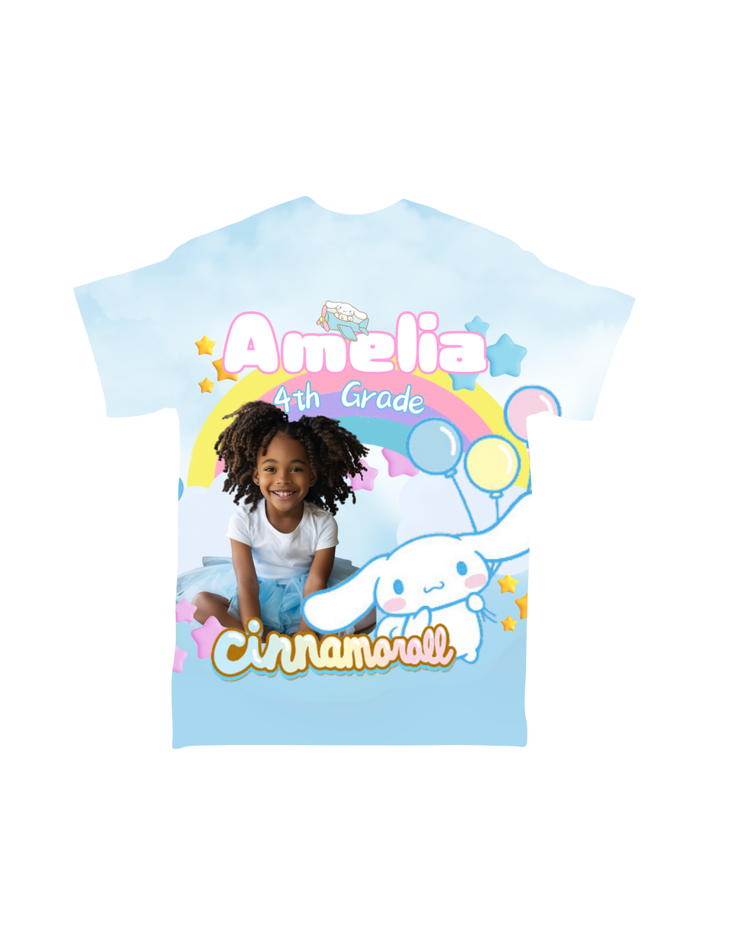 Back To School YOUTH SIZE ALL OVER Character SHIRT