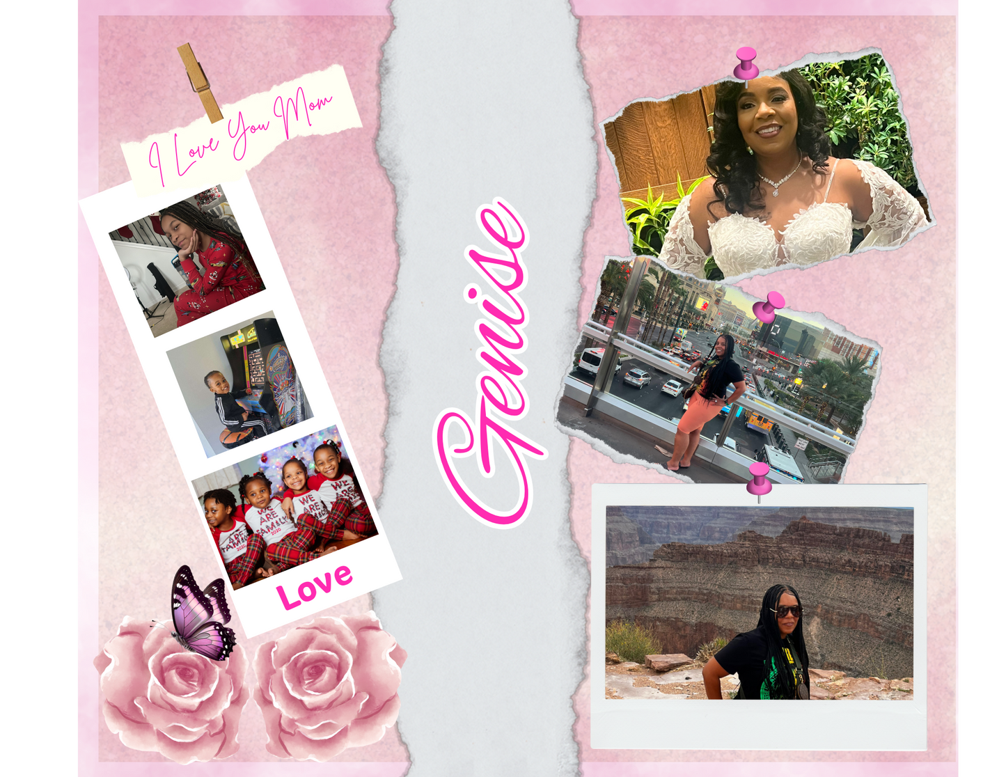 Mother's Day Pillow or Tumbler Editable Design