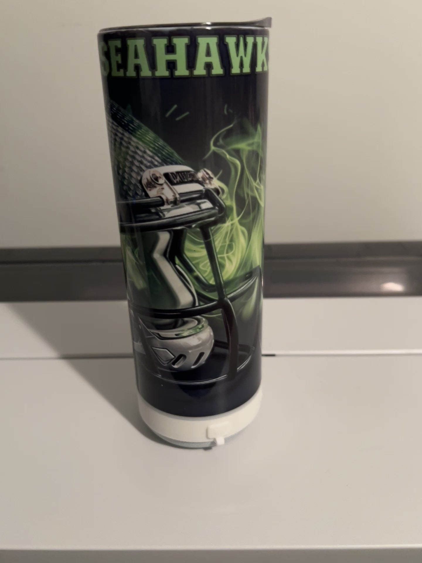 “20oz Bluetooth Tumbler featuring a built-in speaker – the ultimate combo for sipping and streaming on the go. Ideal for fitness, parties, and outdoor activities. Get yours at craftybrowngirl.com.”