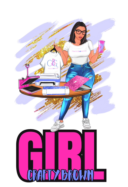“Crafty Brown Girl blog featuring fun DIY ideas, custom designs, sublimation tips, and exclusive handmade products. Explore unique creations and shop custom accessories, shirts, and party favors at craftybrowngirl.com to enhance your crafting journey.”
