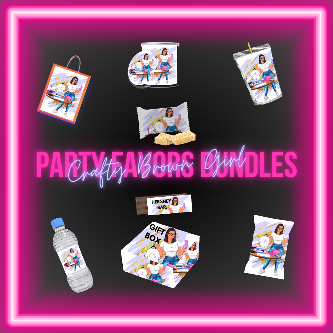 Fun and unique party favor bundles for all occasions – Make your celebrations special with Crafty Brown Girl.