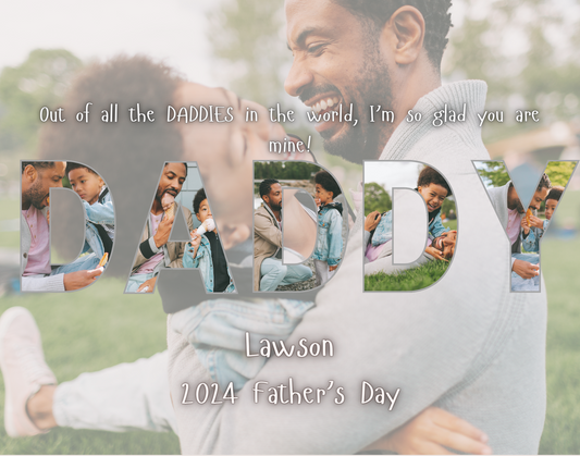 Editable Father Picture Frame Bundle