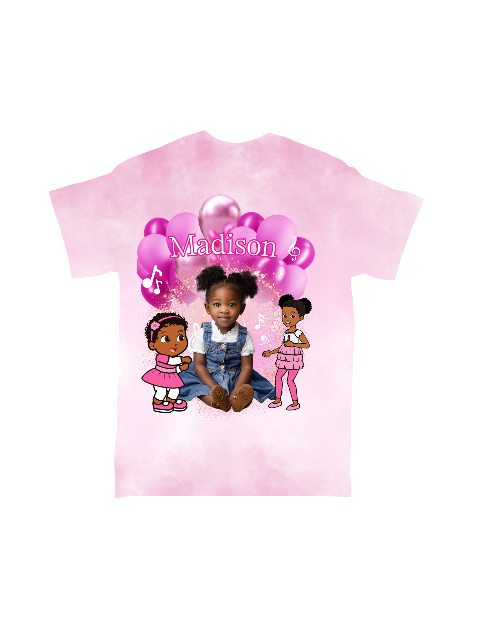 Back To School YOUTH SIZE ALL OVER Character SHIRT