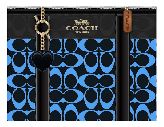 "Editable Coach Pocketbook Template – customizable design for personal or professional use, ideal for organizing and planning. Available for download on Crafty Brown Girl's Shopify store."