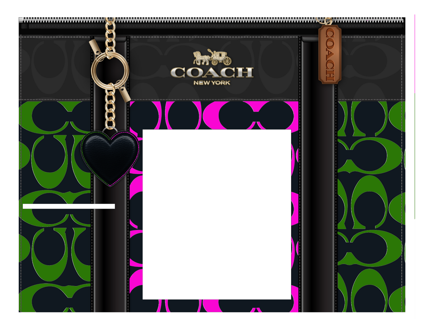 "Editable Coach Pocketbook Template – customize for efficient planning and organization. Perfect for personal or professional use. Shop now on Crafty Brown Girl's Shopify store for the best organizational tools."