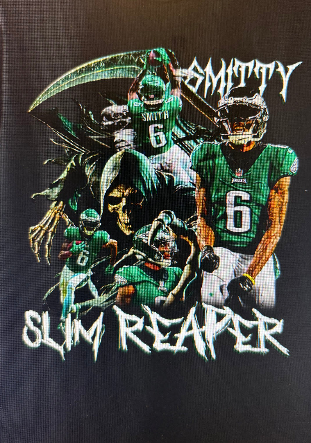Smitty Slim Reaper #6 Shirt / Hoodie — Halloween Football Jersey Drop